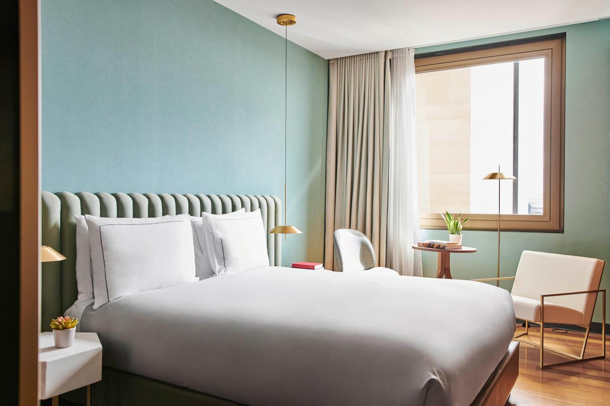 巴塞罗那索菲亚酒店-凯悦无限精选 外观 照片 A room at the hotel