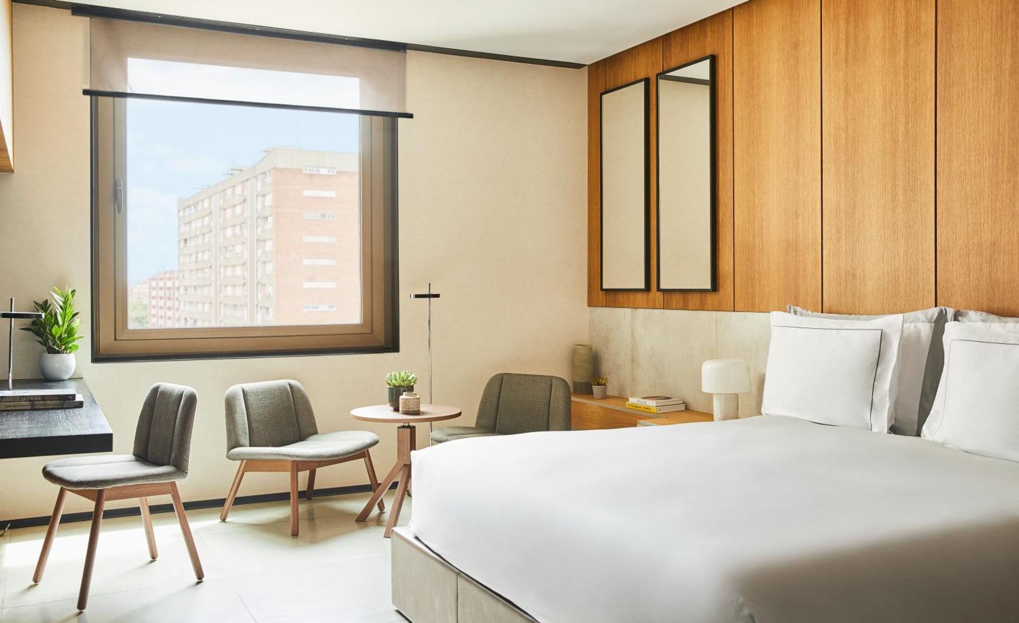 巴塞罗那索菲亚酒店-凯悦无限精选 外观 照片 A room at the hotel