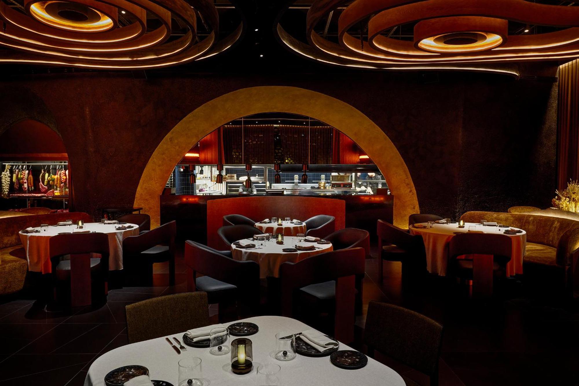 巴塞罗那索菲亚酒店-凯悦无限精选 外观 照片 Interior of the restaurant