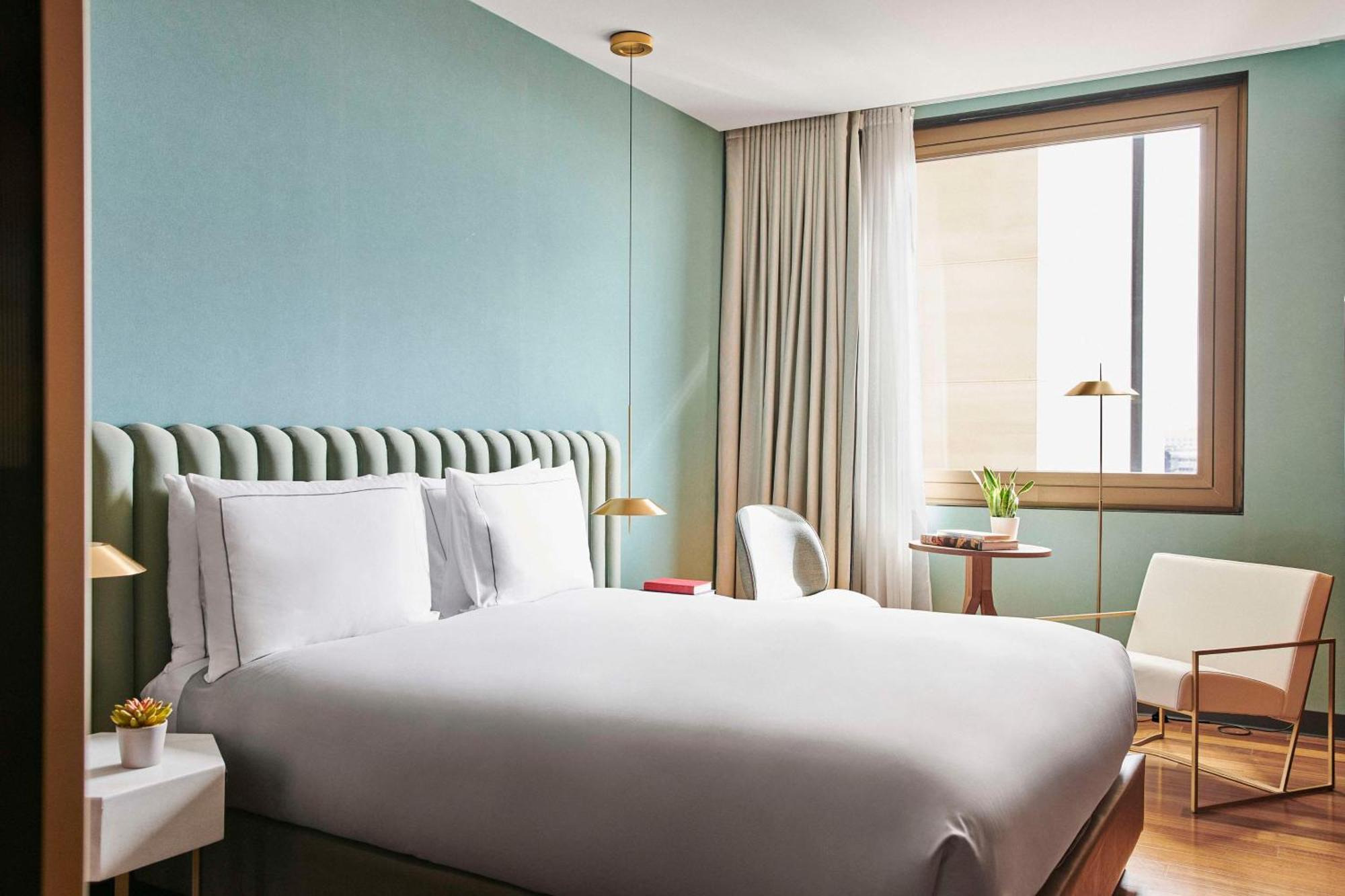 巴塞罗那索菲亚酒店-凯悦无限精选 外观 照片 A room at the hotel